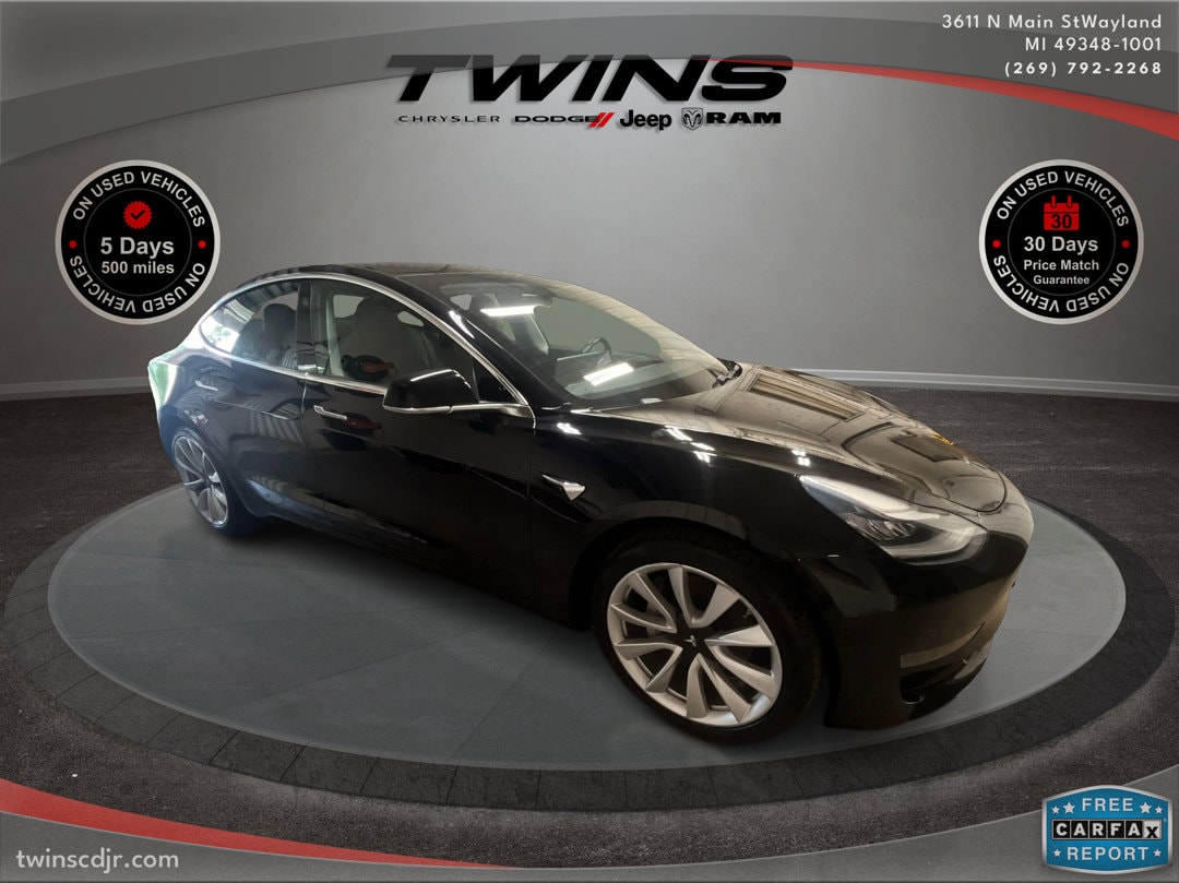 Used 2019 Tesla Model 3 Base with VIN 5YJ3E1EA7KF331703 for sale in Wayland, MI