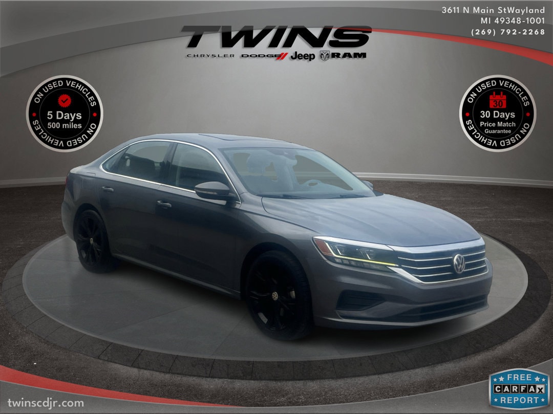 Used 2021 Volkswagen Passat SE with VIN 1VWSA7A31MC015292 for sale in Wayland, MI