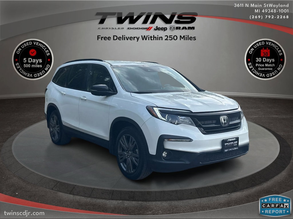 Used 2022 Honda Pilot Sport Sport AWD