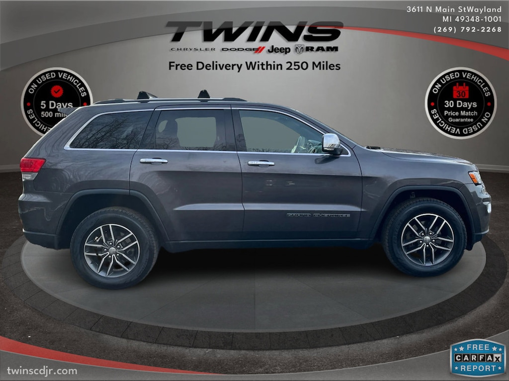 Used 2017 Jeep Grand Cherokee Limited Limited 4x4