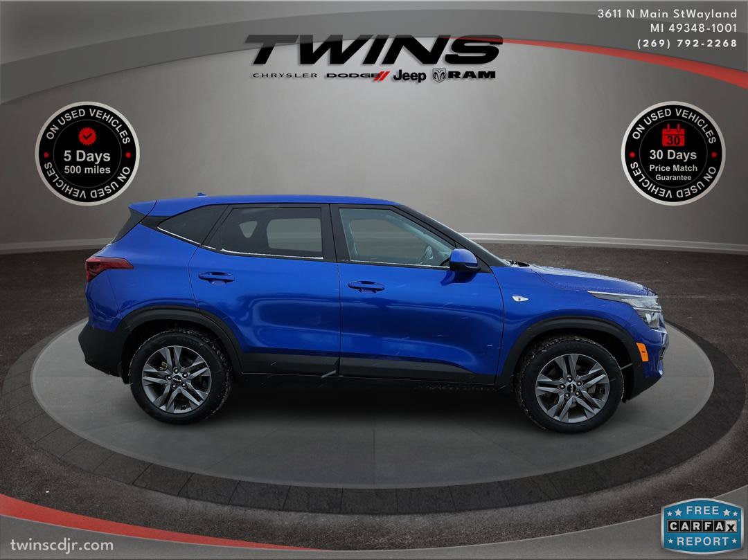 Used 2022 Kia Seltos LX with VIN KNDEPCAA5N7271175 for sale in Wayland, MI