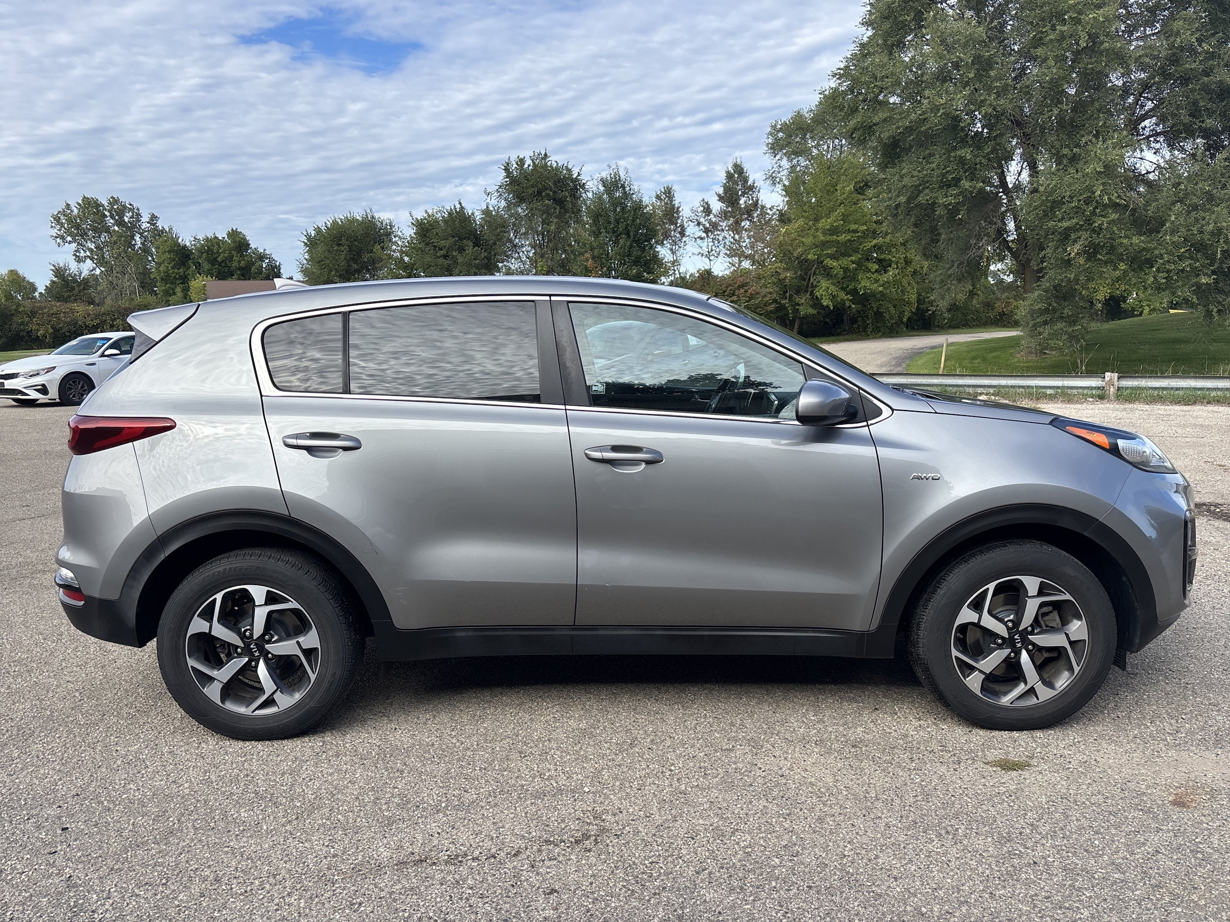 Used 2020 Kia Sportage LX with VIN KNDPMCAC6L7755615 for sale in Wayland, MI