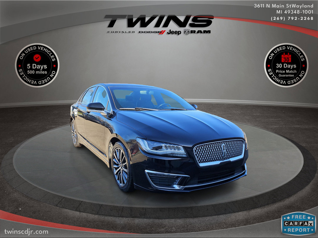 Used 2017 Lincoln MKZ Premiere with VIN 3LN6L5KU3HR649359 for sale in Wayland, MI