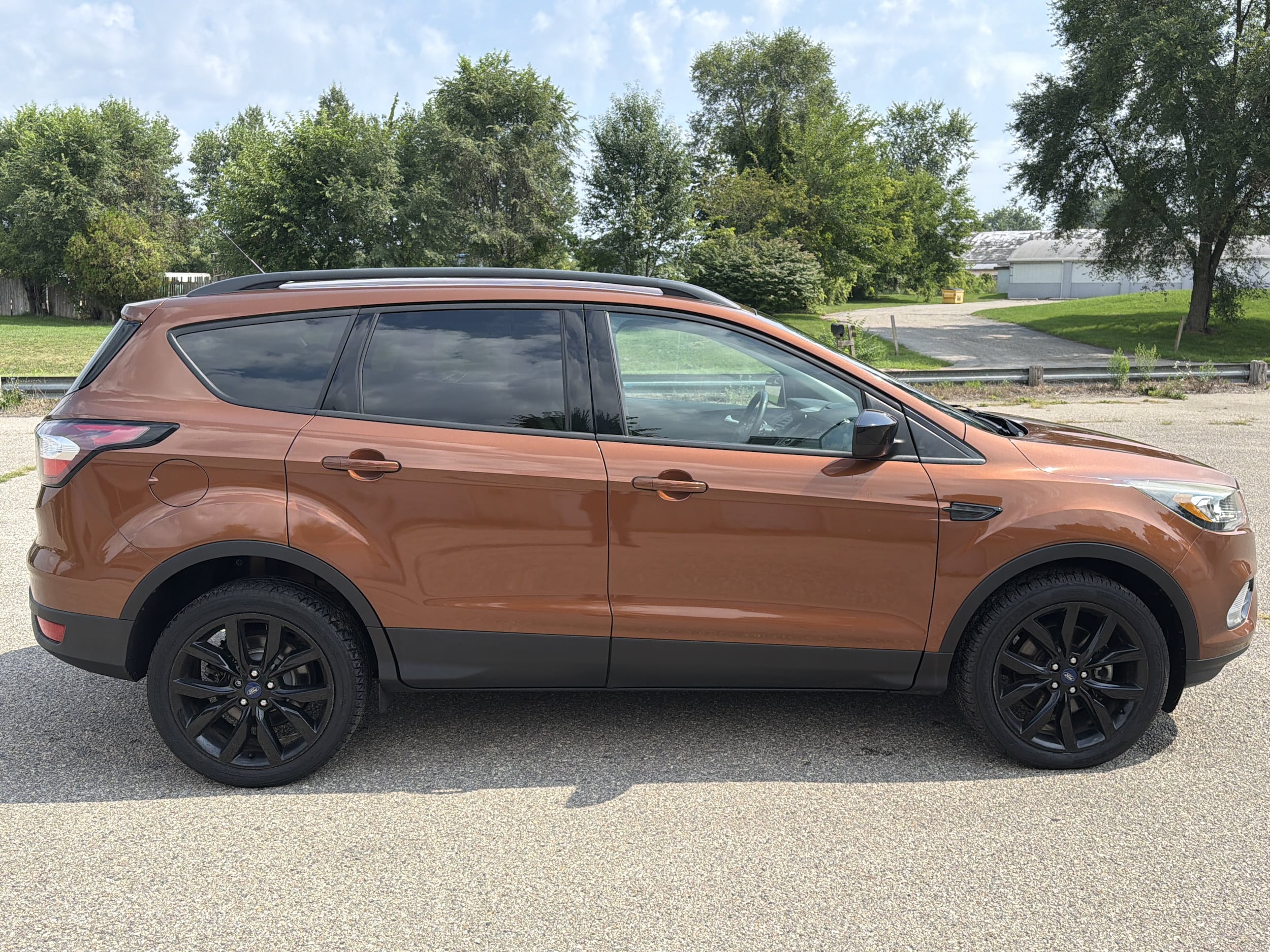 Used 2017 Ford Escape SE with VIN 1FMCU9GDXHUE83687 for sale in Wayland, MI