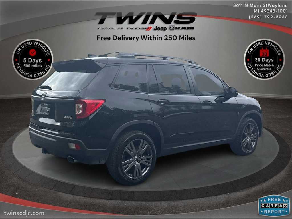 Used 2021 Honda Passport EX-L EX-L AWD