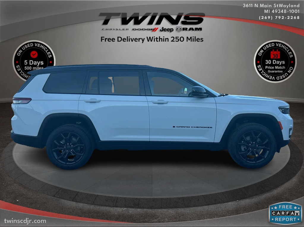 New 2025 Jeep Grand Cherokee L LIMITED 4X4 Sport Utility
