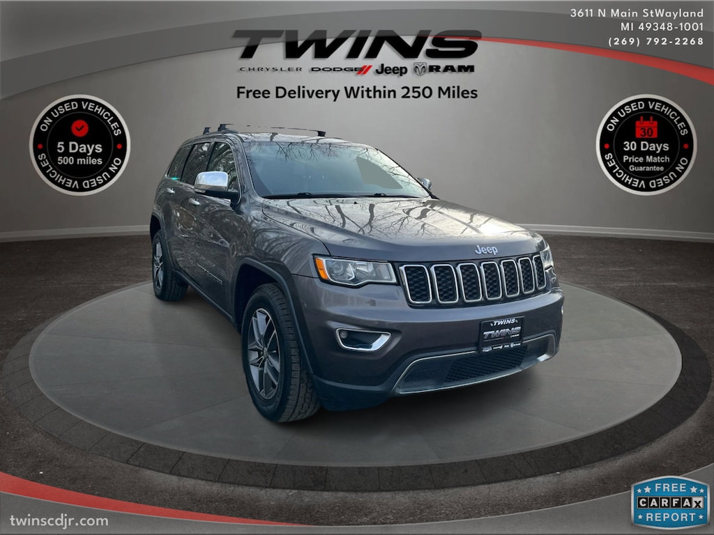 Used 2017 Jeep Grand Cherokee Limited Limited 4x4