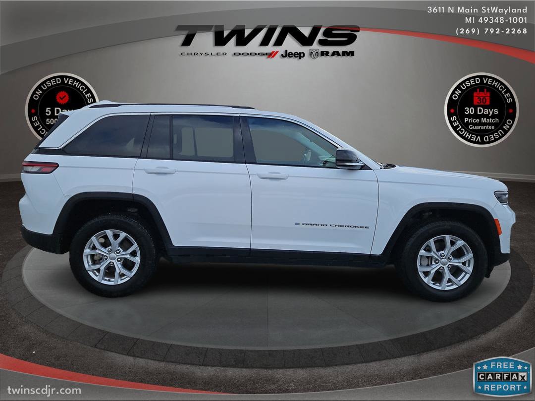 Used 2023 Jeep Grand Cherokee Limited with VIN 1C4RJHBG3PC562089 for sale in Wayland, MI