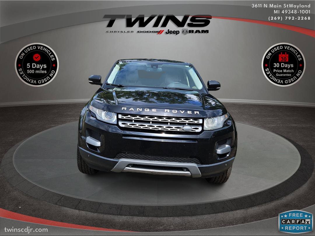 Used 2013 Land Rover Range Rover Evoque Pure with VIN SALVN2BG2DH839869 for sale in Wayland, MI