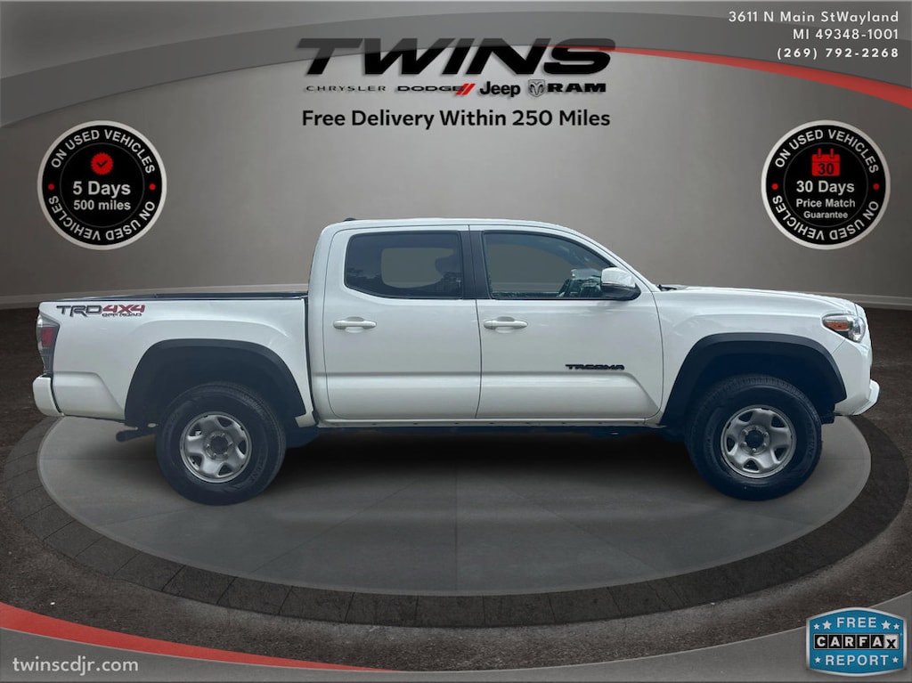 Used 2021 Toyota Tacoma 4WD TRD Off Road TRD Off Road Double Cab 5 Bed V6 AT