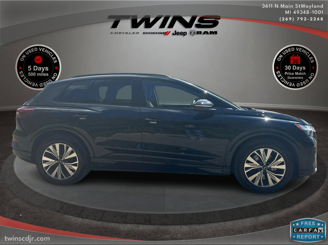 Used 2025 Audi Q4 e-tron Premium Plus with VIN WA1B5BFZ1SP016742 for sale in Wayland, MI