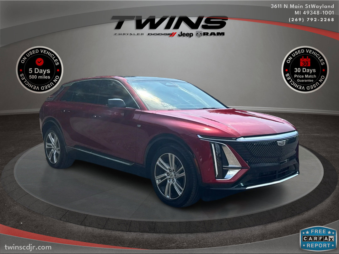 Used 2024 Cadillac LYRIQ Tech with VIN 1GYKPMRL0RZ127049 for sale in Wayland, MI
