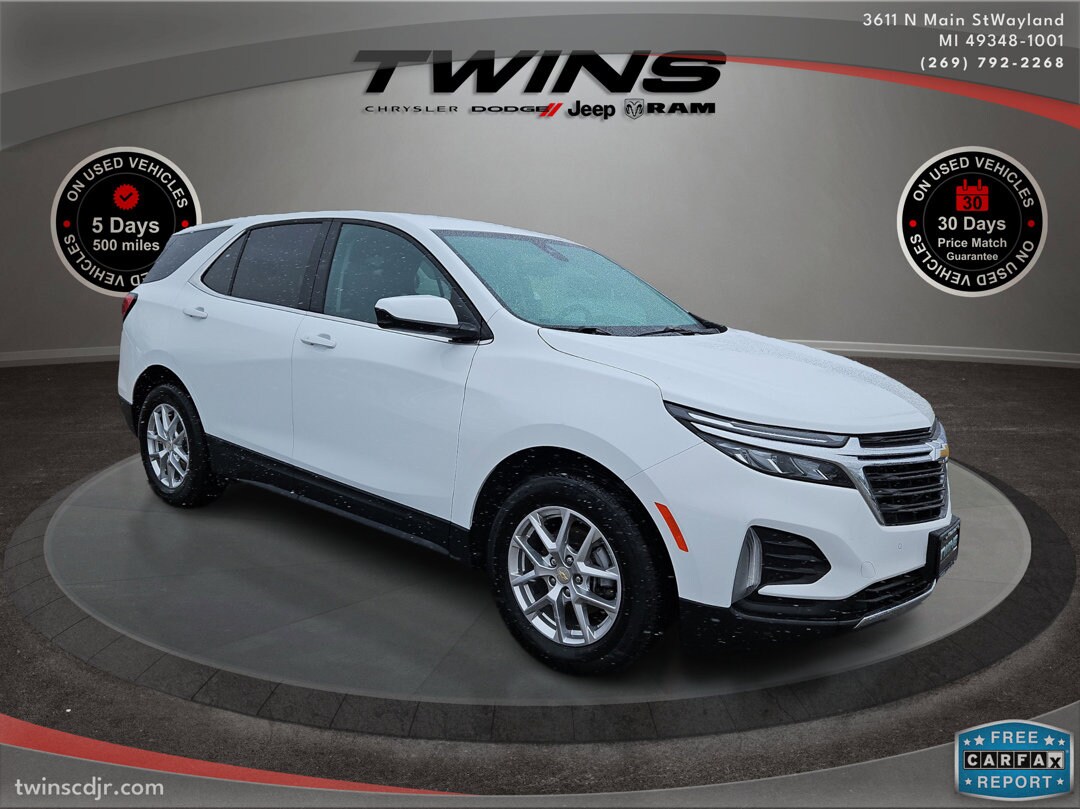Used 2023 Chevrolet Equinox LT with VIN 3GNAXJEGXPS202799 for sale in Wayland, MI