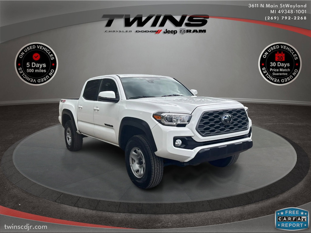 Used 2021 Toyota Tacoma 4WD TRD Off Road TRD Off Road Double Cab 5 Bed V6 AT