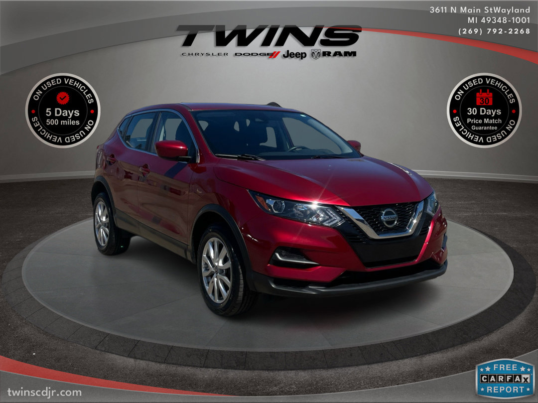 Used 2021 Nissan Rogue Sport S with VIN JN1BJ1AV4MW301480 for sale in Wayland, MI
