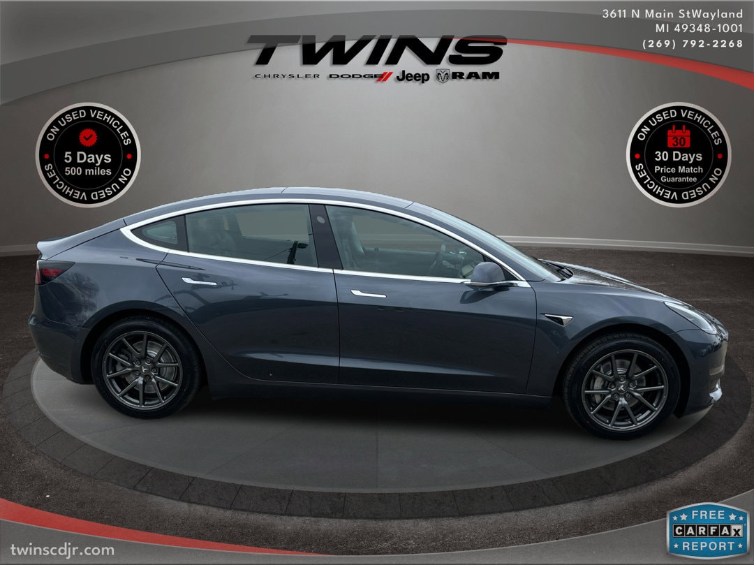 Used 2019 Tesla Model 3 Base with VIN 5YJ3E1EA9KF426313 for sale in Wayland, MI