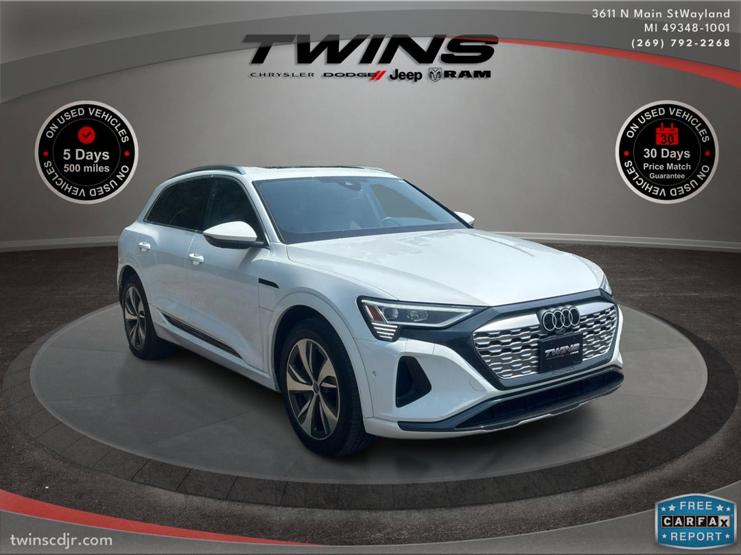 Used 2024 Audi Q8 e-tron Premium Plus with VIN WA15AAGE9RB027977 for sale in Wayland, MI