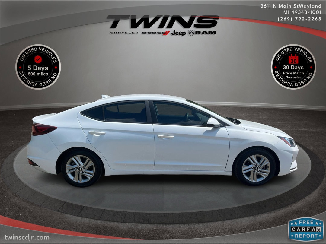 Used 2020 Hyundai Elantra SEL with VIN 5NPD84LF2LH630689 for sale in Wayland, MI