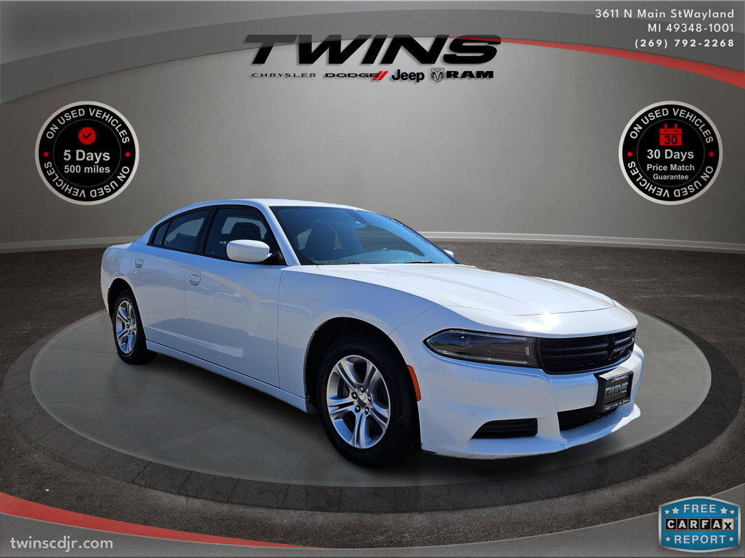 Used 2022 Dodge Charger SXT with VIN 2C3CDXBG3NH258797 for sale in Wayland, MI