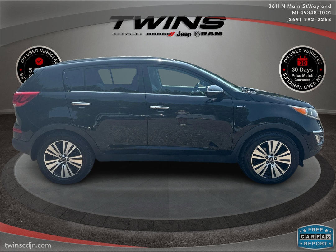 Used 2016 Kia Sportage EX with VIN KNDPCCACXG7818000 for sale in Wayland, MI
