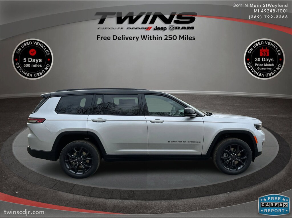New 2025 Jeep Grand Cherokee L LIMITED 4X4 Sport Utility