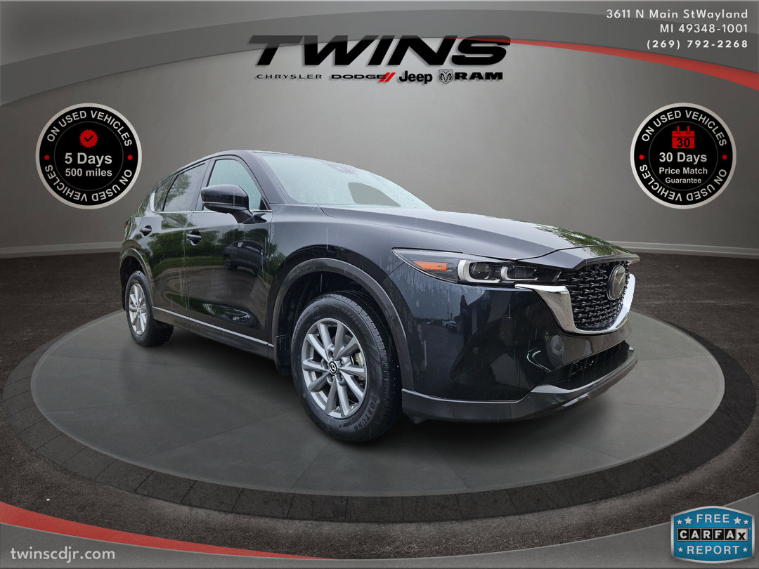 Used 2022 Mazda CX-5 S Preferred package with VIN JM3KFBCM9N0554184 for sale in Wayland, MI