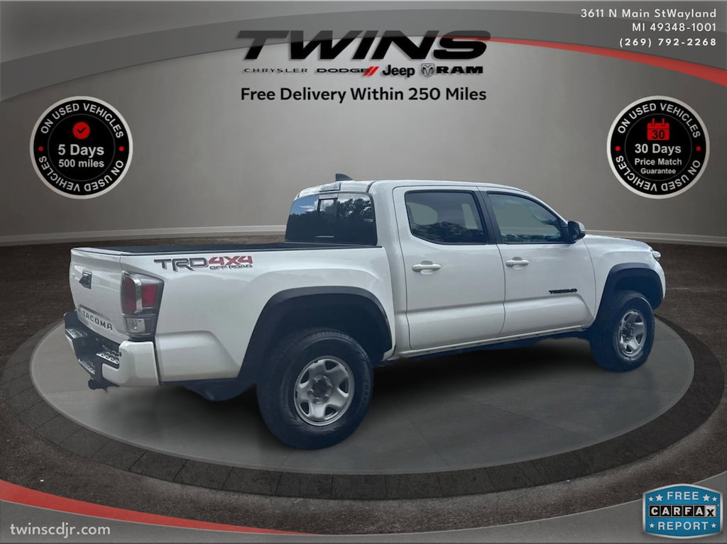 Used 2021 Toyota Tacoma 4WD TRD Off Road TRD Off Road Double Cab 5 Bed V6 AT