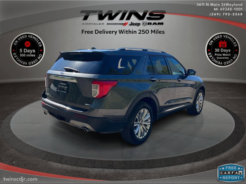 Used 2020 Ford Explorer Limited Limited 4WD