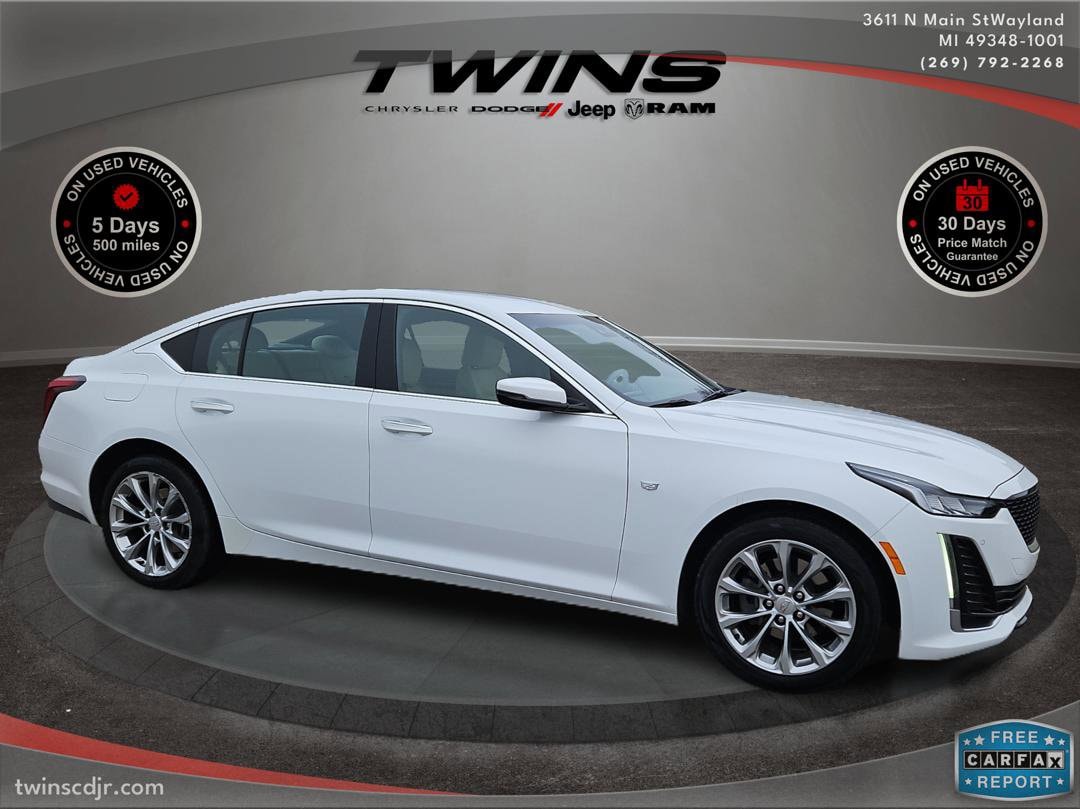 Used 2023 Cadillac CT5 Luxury with VIN 1G6DS5RKXP0119314 for sale in Wayland, MI