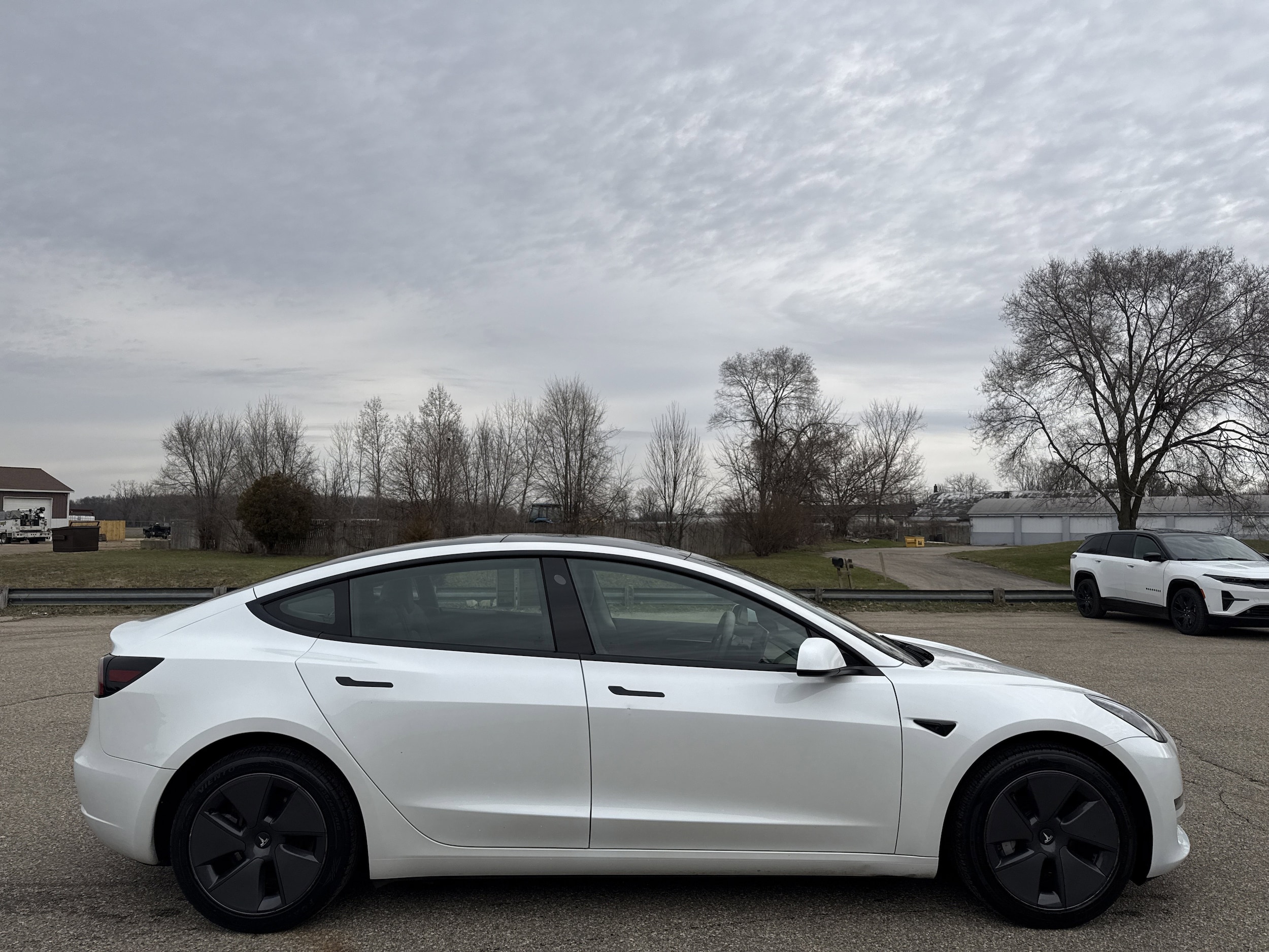 Used 2023 Tesla Model 3 Base with VIN 5YJ3E1EAXPF491016 for sale in Wayland, MI
