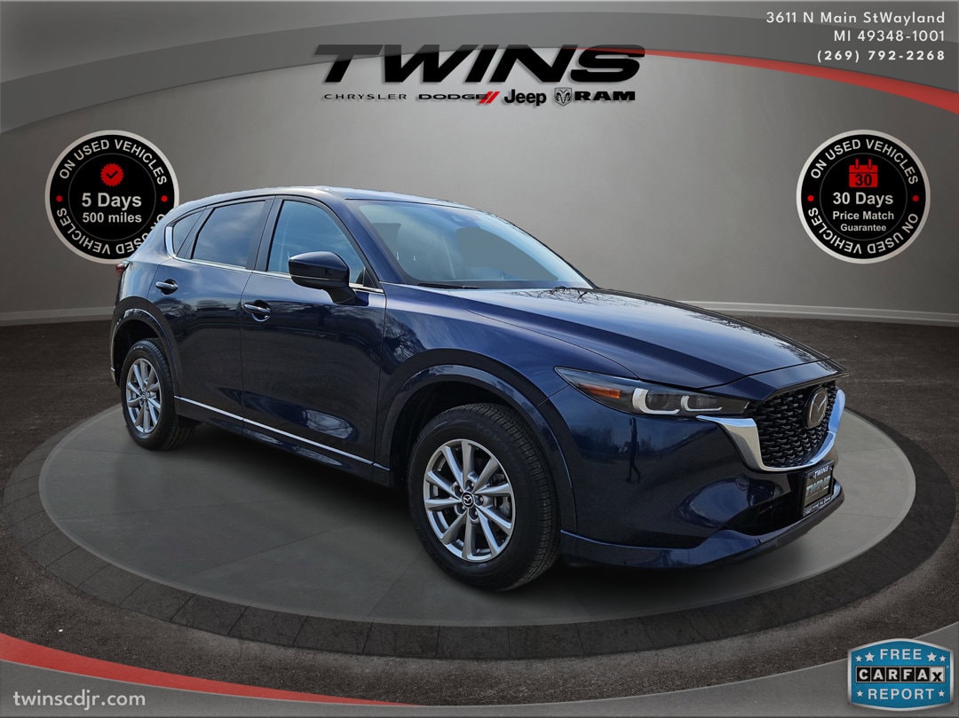 Used 2024 Mazda CX-5 S Select Package with VIN JM3KFBBL8R0443558 for sale in Wayland, MI
