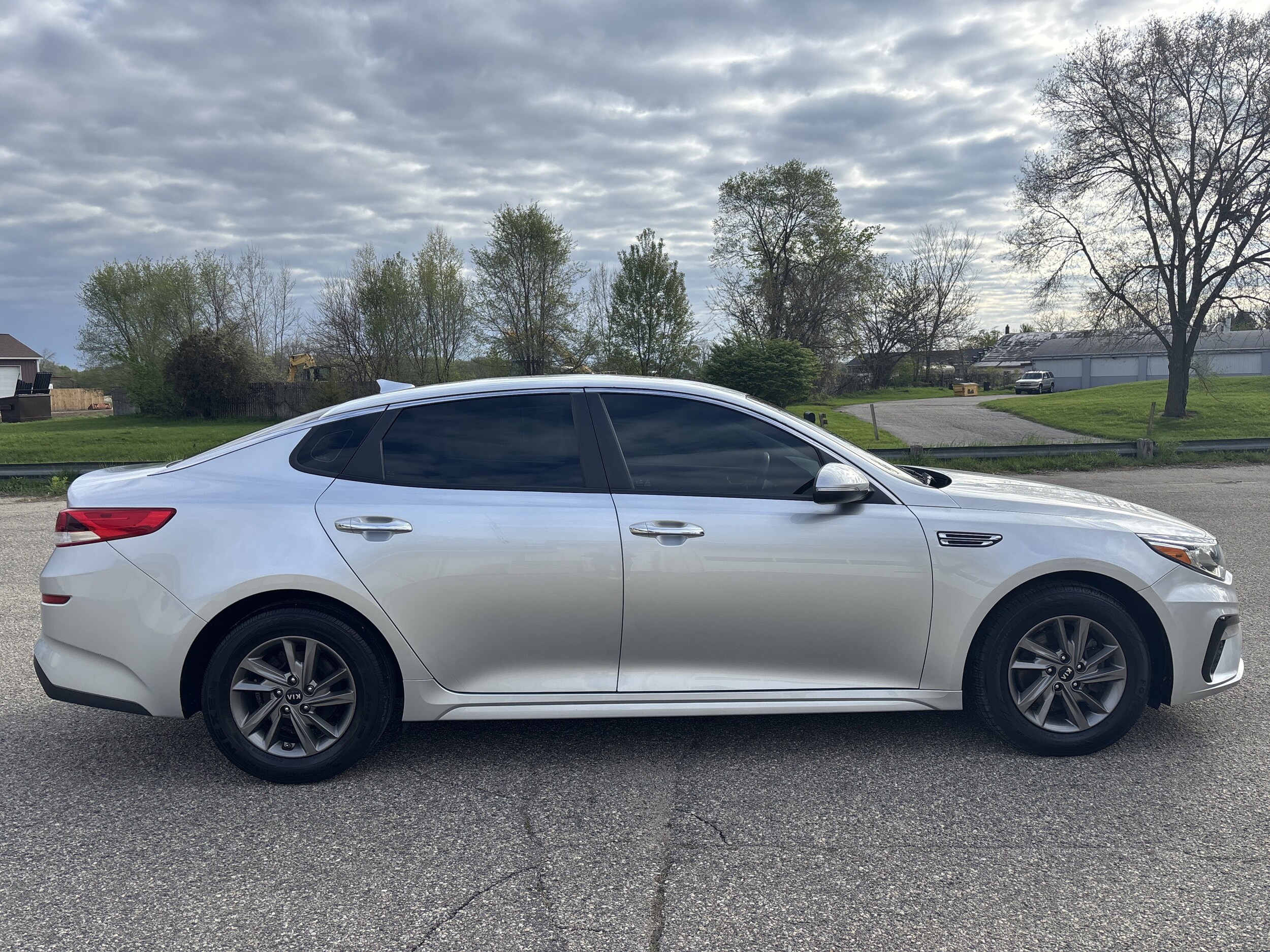 Used 2020 Kia Optima LX with VIN 5XXGT4L3XLG387436 for sale in Wayland, MI