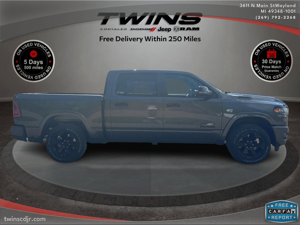 New 2026 Ram 1500 BIG HORN CREW CAB 4X4 5'7 BOX Pickup
