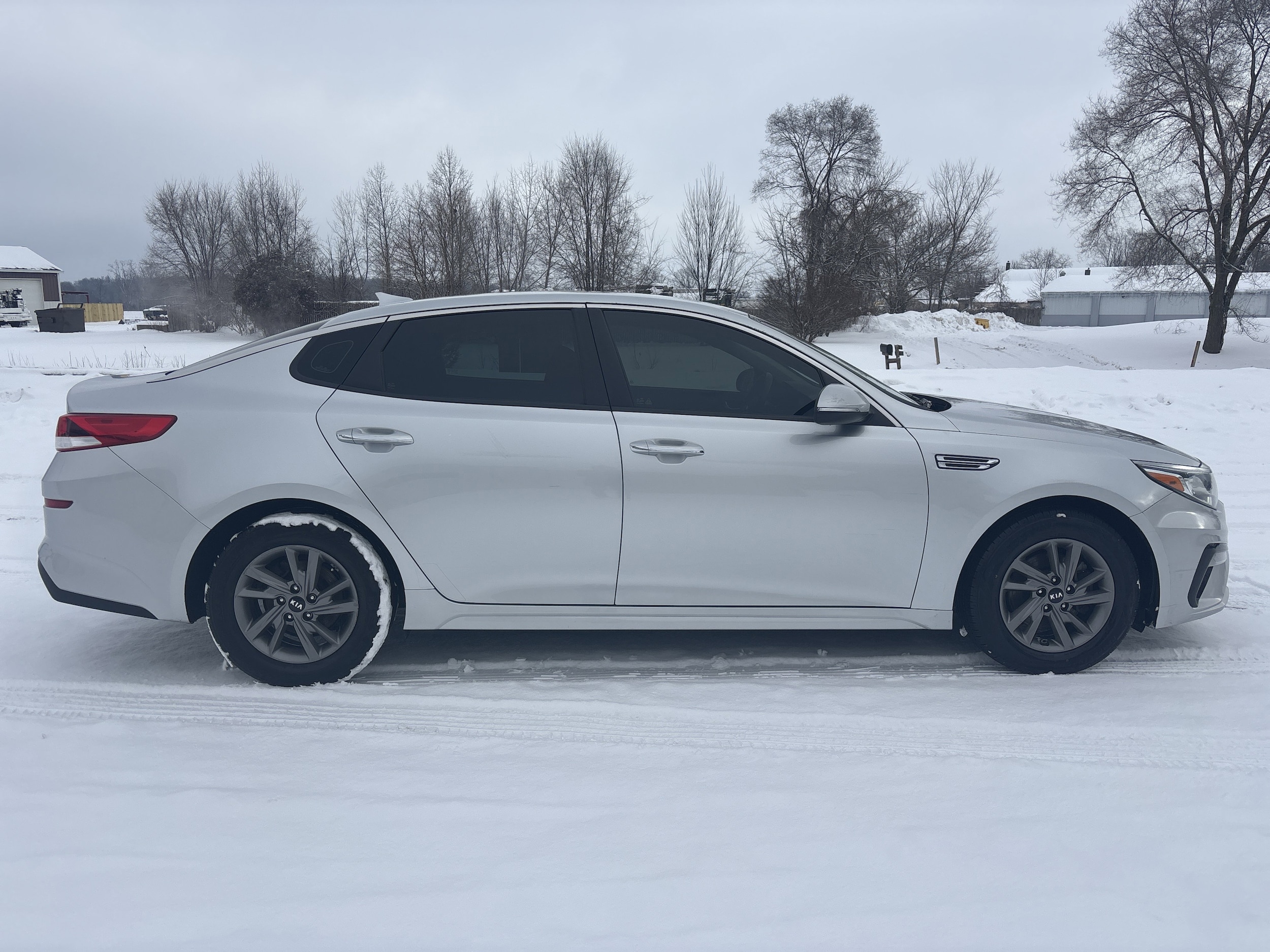 Used 2020 Kia Optima LX with VIN 5XXGT4L3XLG387436 for sale in Wayland, MI