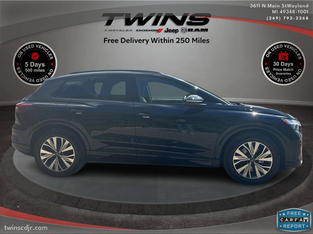 Used 2025 Audi Q4 e-tron Premium Plus with VIN WA1B5BFZ1SP016742 for sale in Wayland, MI