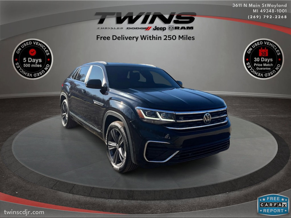 Used 2022 Volkswagen Atlas Cross Sport 3.6L V6 SEL R-Line 3.6L V6 SEL R-Line 4MOTION