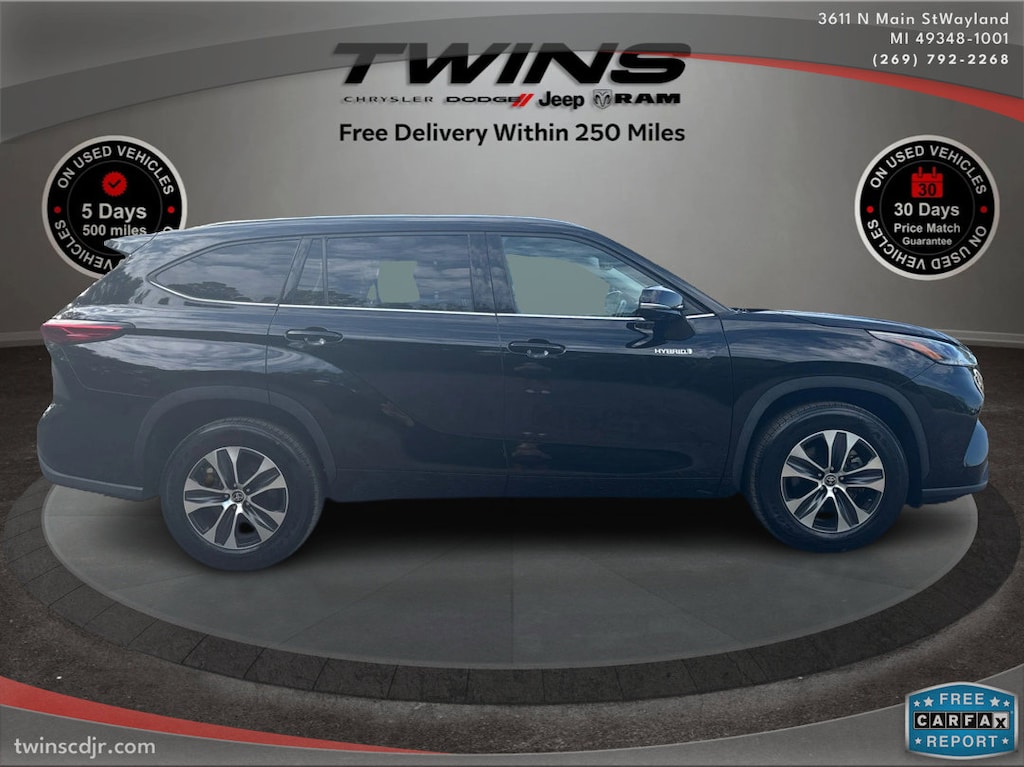 Used 2021 Toyota Highlander Hybrid XLE Hybrid XLE FWD