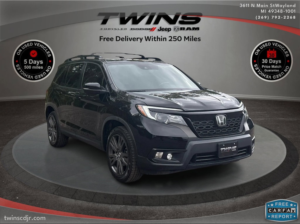 Used 2021 Honda Passport EX-L EX-L AWD