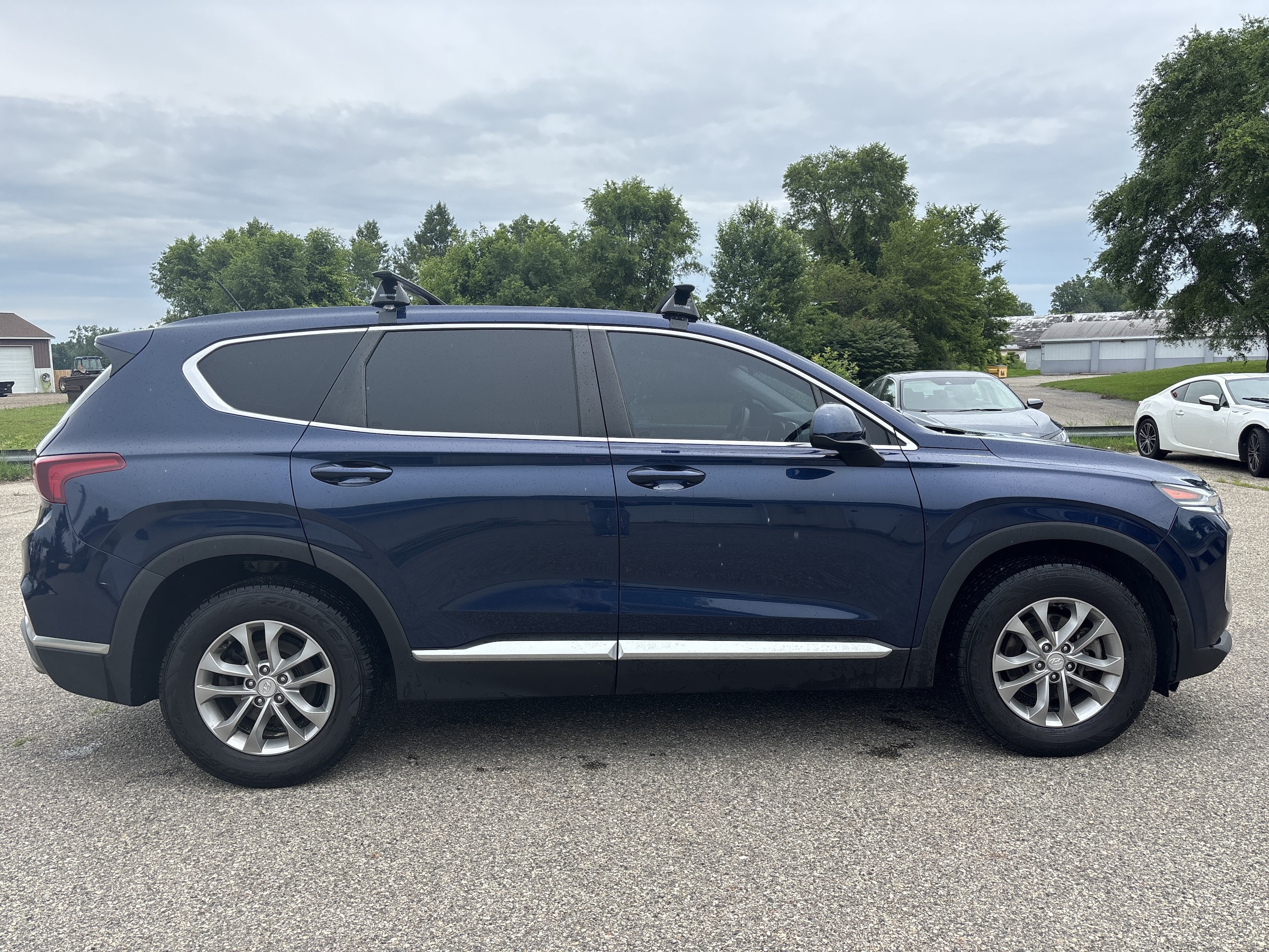 Used 2019 Hyundai Santa Fe SE with VIN 5NMS2CAD8KH013961 for sale in Wayland, MI