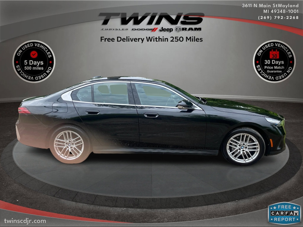 Used 2025 BMW 5 Series 530i xDrive Sedan
