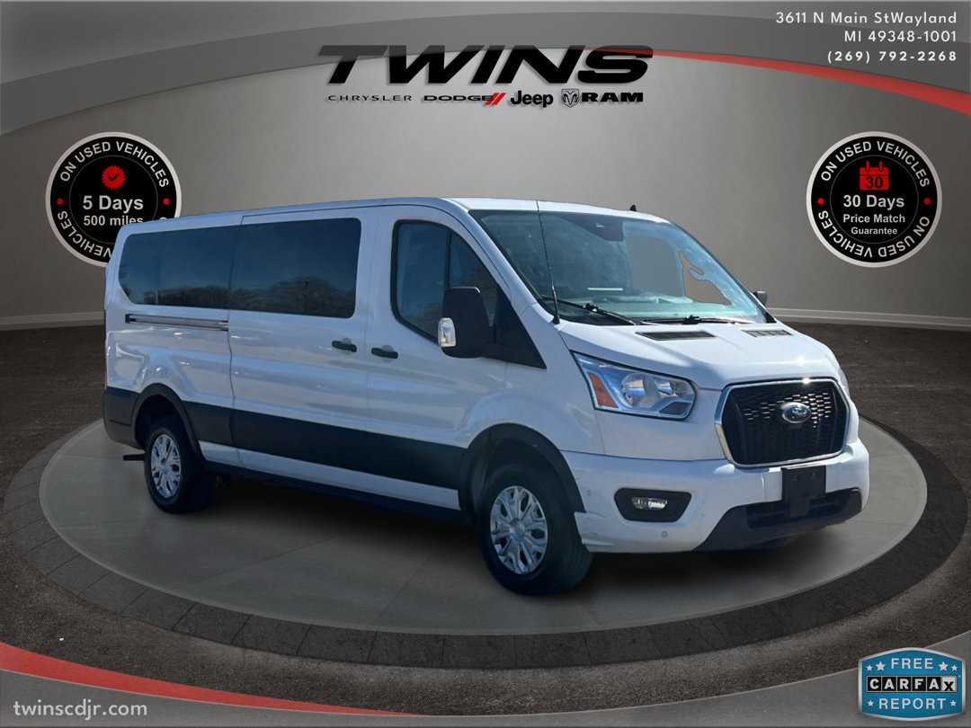 Used 2022 Ford Transit Passenger Van XLT with VIN 1FBAX2Y88NKA63160 for sale in Wayland, MI