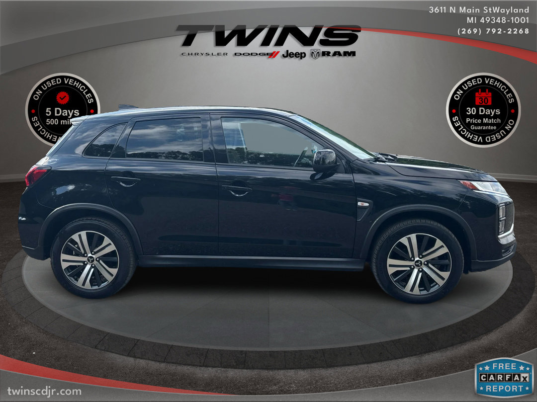 Used 2021 Mitsubishi Outlander Sport ES with VIN JA4APUAU0MU033341 for sale in Wayland, MI