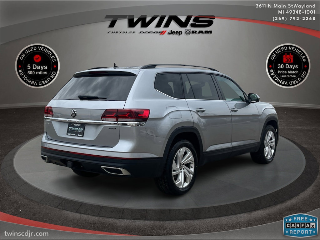 Used 2023 Volkswagen Atlas 3.6L V6 SE w/Technology 3.6L V6 SE w/Technology 4MOTION