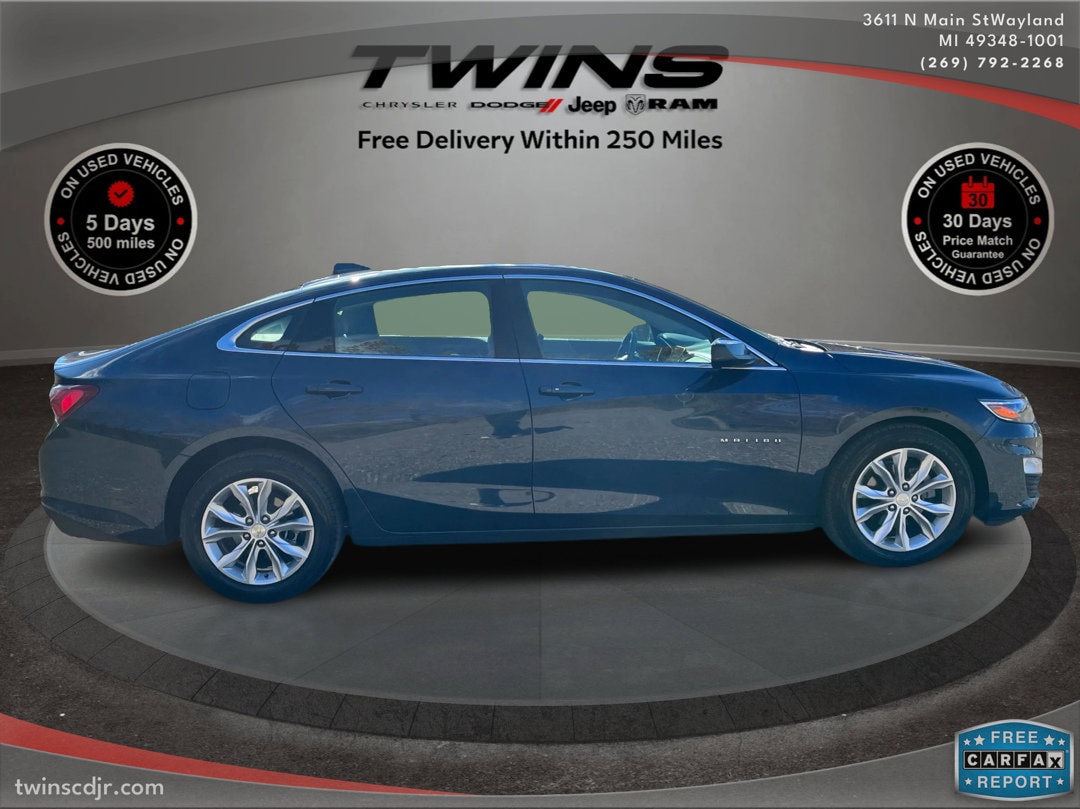 Used 2021 Chevrolet Malibu 1LT with VIN 1G1ZD5ST6MF010785 for sale in Wayland, MI