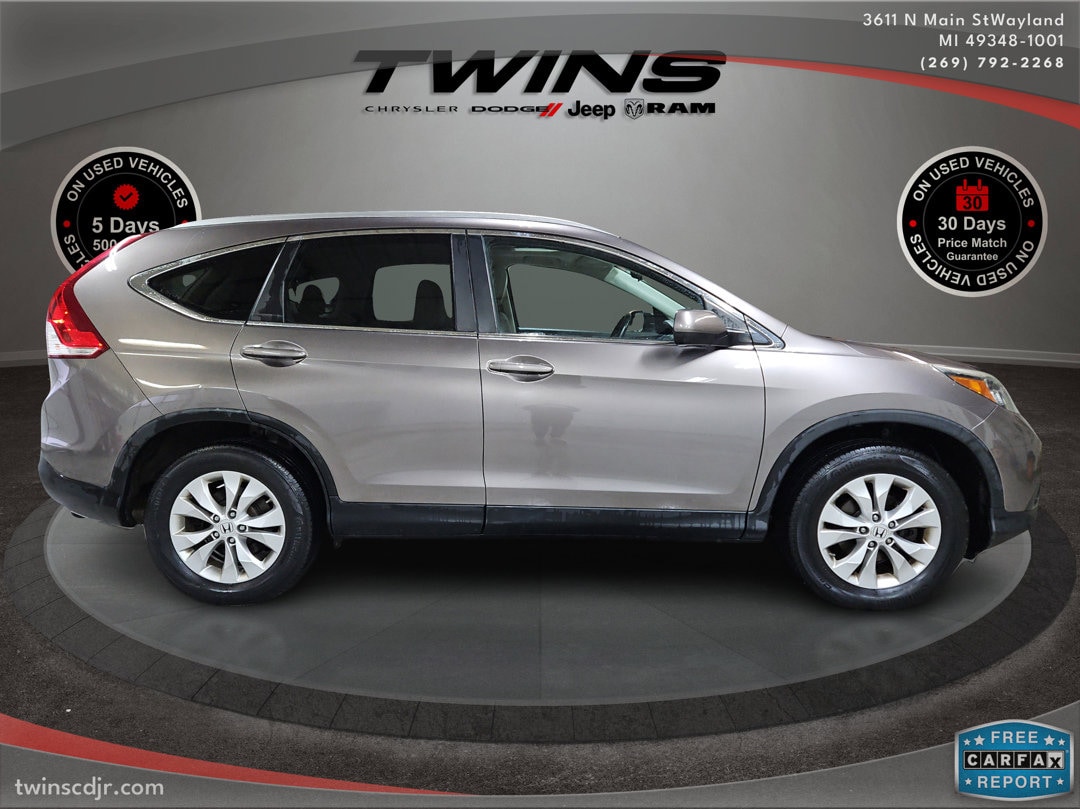Used 2013 Honda CR-V EX-L with VIN 5J6RM4H79DL082944 for sale in Wayland, MI