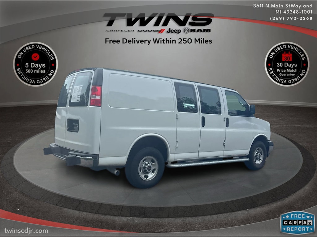 Used 2024 GMC Savana Cargo Van G25 RWD 2500 135