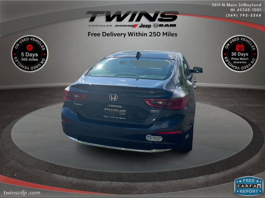 Used 2020 Honda Insight Touring Touring CVT