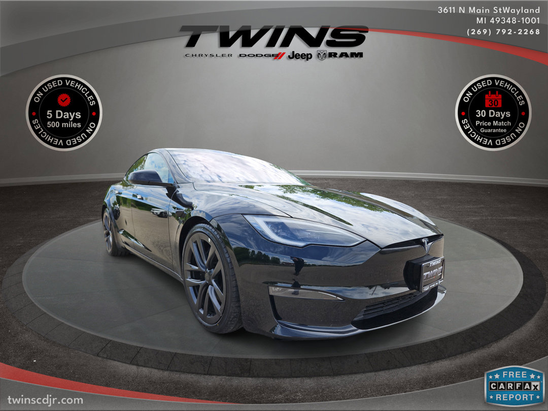 Used 2022 Tesla Model S Plaid with VIN 5YJSA1E61NF472287 for sale in Wayland, MI