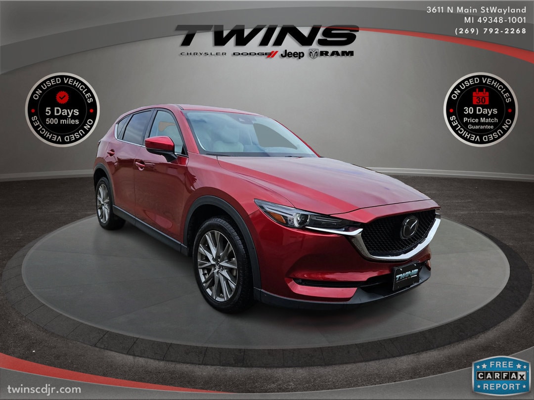 Used 2021 Mazda CX-5 Grand Touring with VIN JM3KFBDM8M1496673 for sale in Wayland, MI