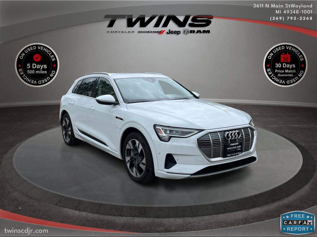 Used 2021 Audi e-tron Prestige with VIN WA1VAAGE7MB017974 for sale in Wayland, MI